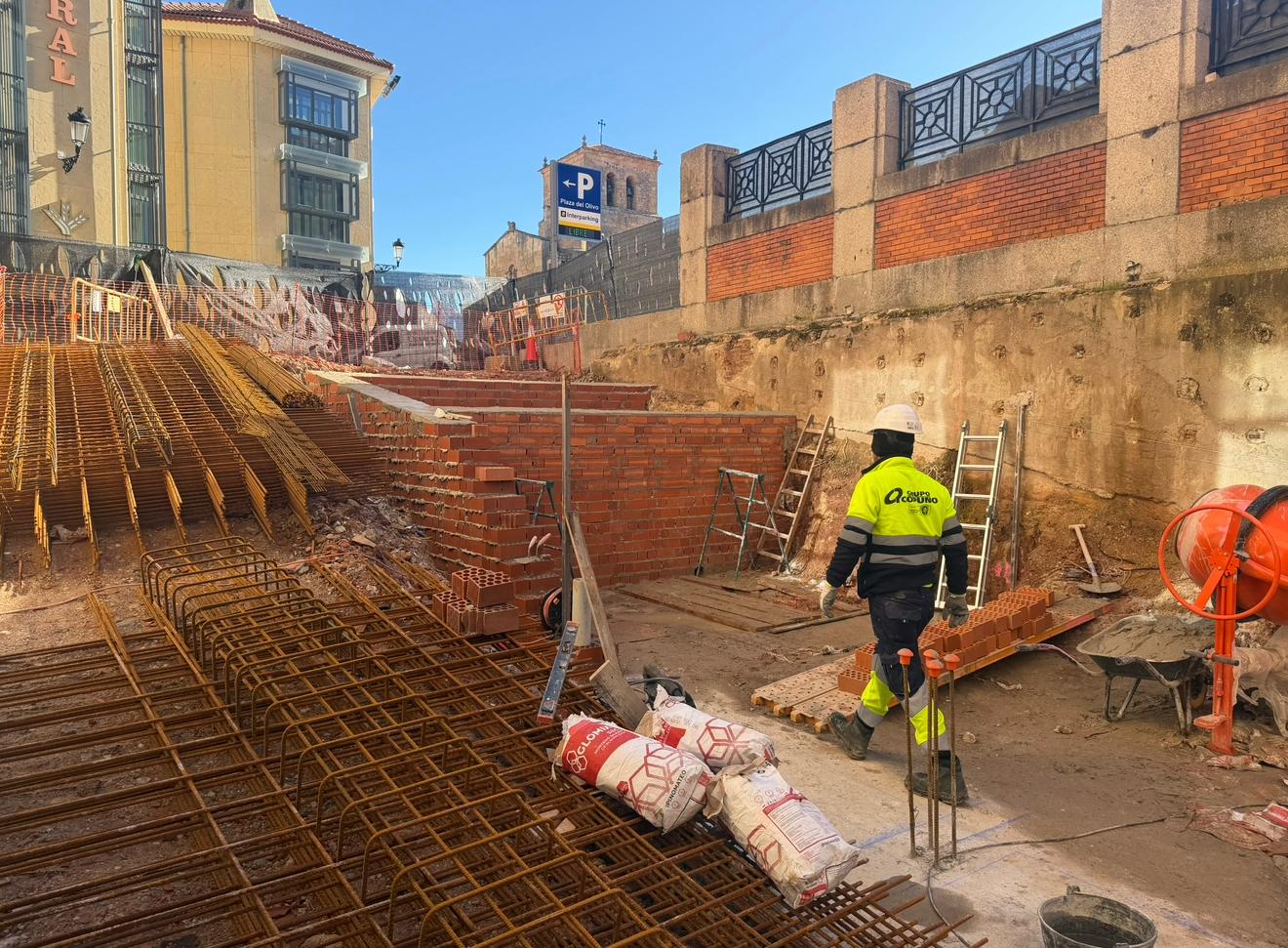 Obra en calle